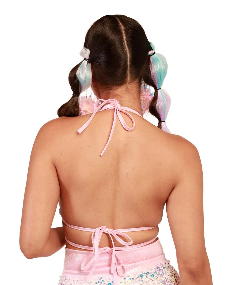 J. Valentine Slice Of Heaven Sequin Wrap Top Clothing 10 J. Valentine Slice Of Heaven Sequin Wrap Top Clothing