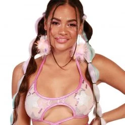 J. Valentine X IHR Electric Stars Wrap Around Top