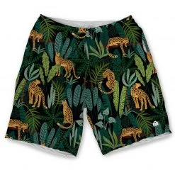 INTO THE AM Men Jungle Cats Shorts