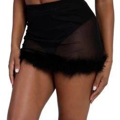 OhYes Keepin' It Cute & Fluffy Mini Skirt Clothing