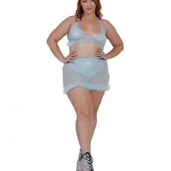 OhYes Keepin' It Cute & Fluffy Mini Skirt Clothing