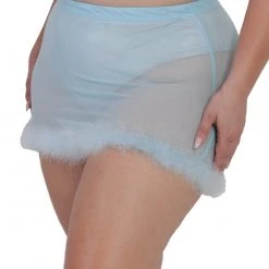 OhYes Keepin' It Cute & Fluffy Mini Skirt Clothing