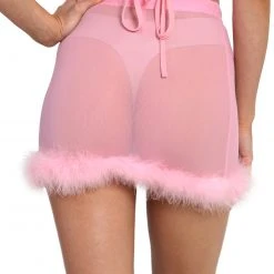 OhYes Keepin' It Cute & Fluffy Mini Skirt Clothing