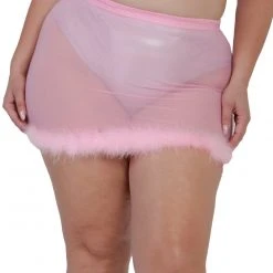 OhYes Keepin' It Cute & Fluffy Mini Skirt Clothing