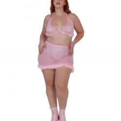 OhYes Keepin' It Cute & Fluffy Mini Skirt Clothing