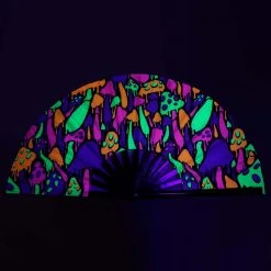 Andrew - Agent Kool Shrooms UV Hand Fan New Arrivals
