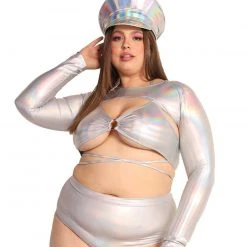 Day G New Arrivals Laser Focus Holo Ultra Crop Top 12 Day G New Arrivals Laser Focus Holo Ultra Crop Top