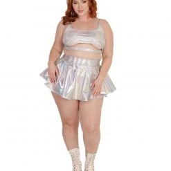 Dippin Daisies Clothing Last To Leave Holo Underboob Top 14 Dippin Daisies Clothing Last To Leave Holo Underboob Top