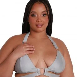 OhYes Lightning Flash Reflective Crop Top