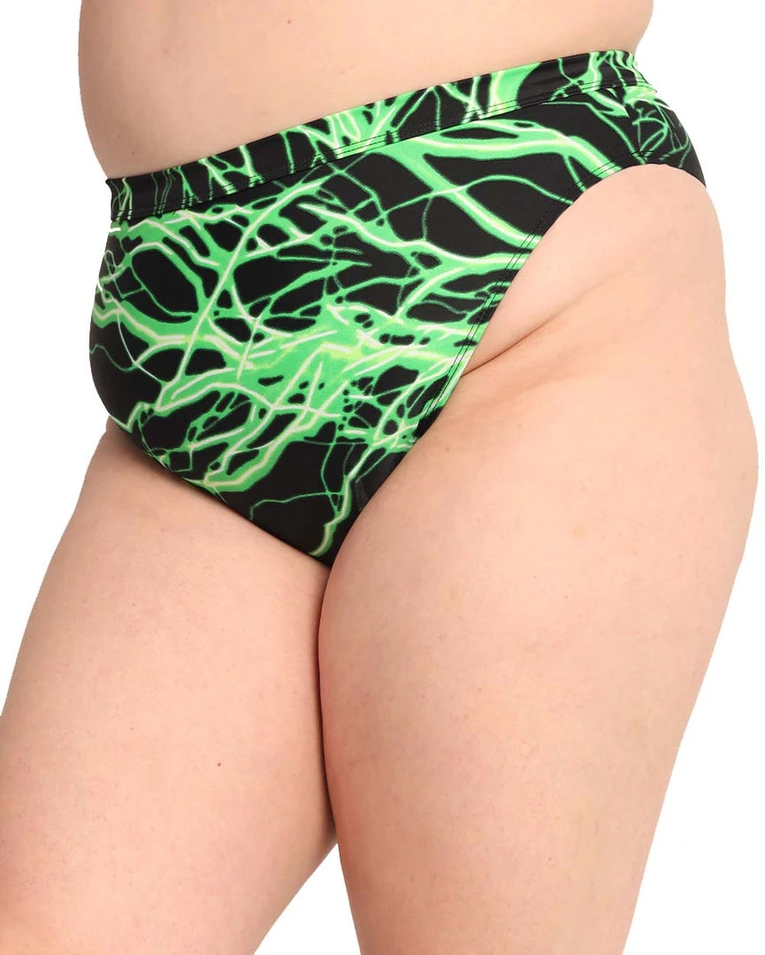 Dippin Daisies Lightning Speed Neon Hi-Cut Bottoms 15 Dippin Daisies Lightning Speed Neon Hi-Cut Bottoms