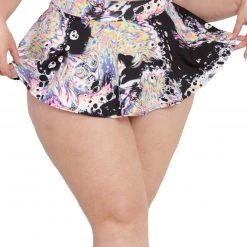 Day G Clothing Liquid Tripp Mini Skater Skirt