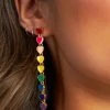 Ana Accessories Love Me Do Rainbow Earrings