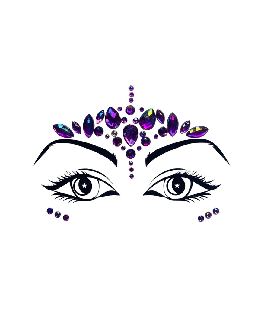 Lunautics Accessories Lunita X IHR Futuristic Lover Face Jewel 1 Lunautics Accessories Lunita X IHR Futuristic Lover Face Jewel