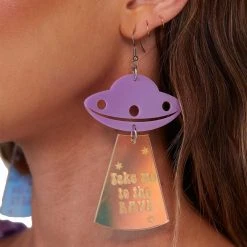 Rolita Couture Lunita X IHR Take Me To The Rave Earrings Accessories