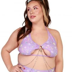 Rolita Couture Lunita X IHR Ultra Violet Rebel Chain Top Clothing 16 Rolita Couture Lunita X IHR Ultra Violet Rebel Chain Top Clothing