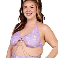 Rolita Couture Lunita X IHR Ultra Violet Rebel Chain Top Clothing 19 Rolita Couture Lunita X IHR Ultra Violet Rebel Chain Top Clothing