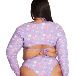 Rolita Couture Clothing Lunita X IHR Ultra Violet Ultra Crop Top 25 Rolita Couture Clothing Lunita X IHR Ultra Violet Ultra Crop Top