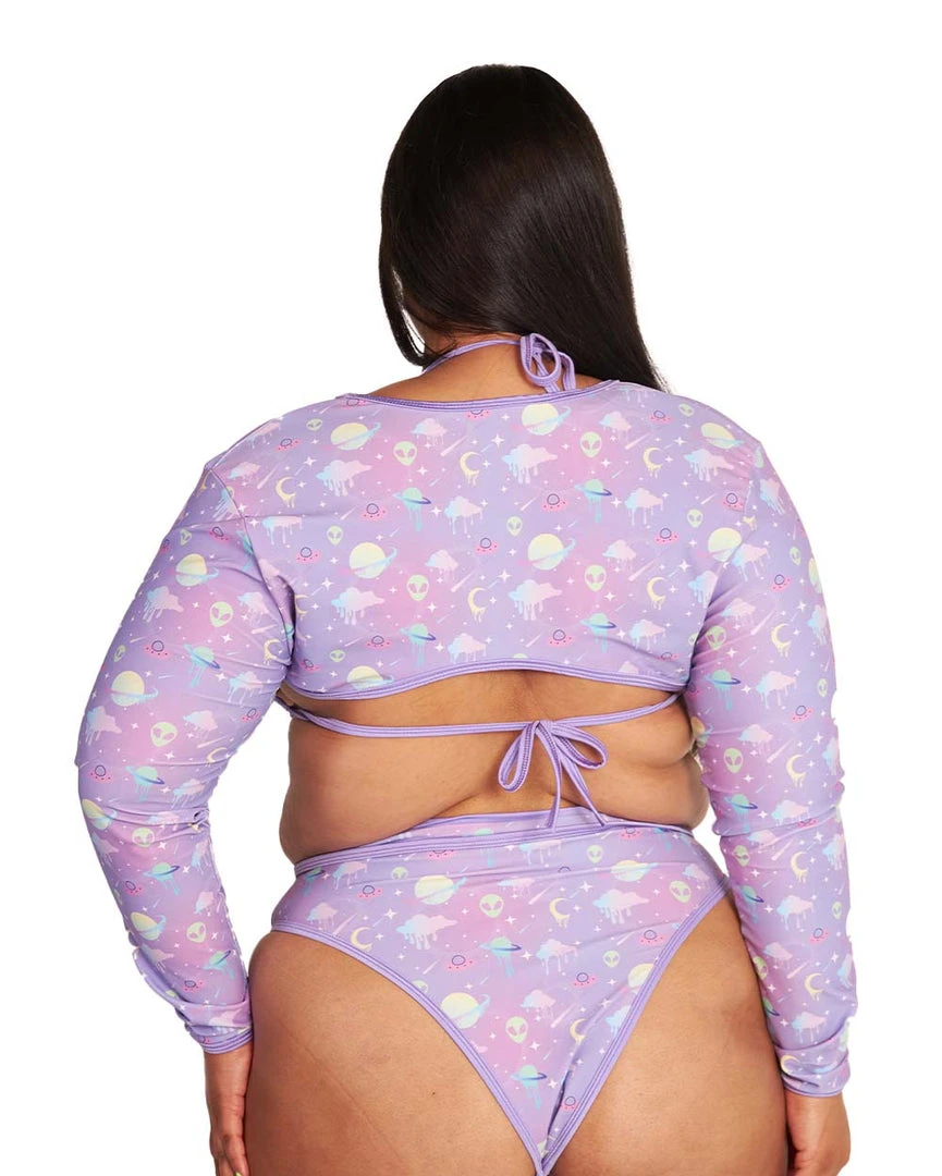 Rolita Couture Clothing Lunita X IHR Ultra Violet Ultra Crop Top 11 Rolita Couture Clothing Lunita X IHR Ultra Violet Ultra Crop Top