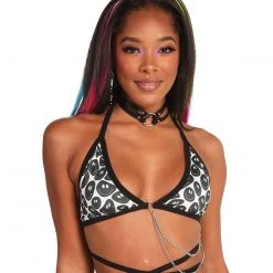 Clothing Lyte Couture X IHR Nostalgic Smile Chain Top