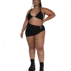 OhYes Super Star Open Side Mini Skirt