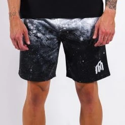 INTO THE AM Bottoms Galaxy Splatter Shorts
