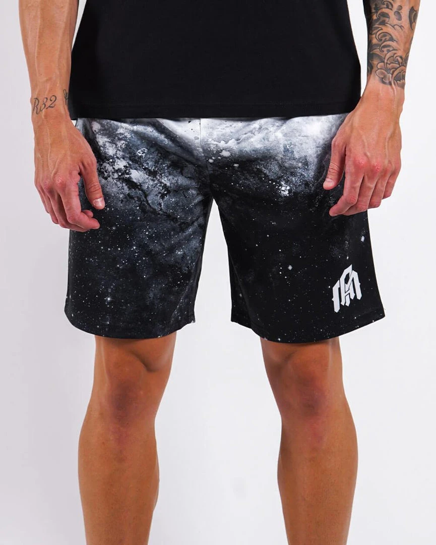 INTO THE AM Bottoms Galaxy Splatter Shorts 2 INTO THE AM Bottoms Galaxy Splatter Shorts