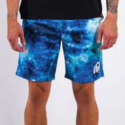 INTO THE AM Nebula Skies Shorts Bottoms