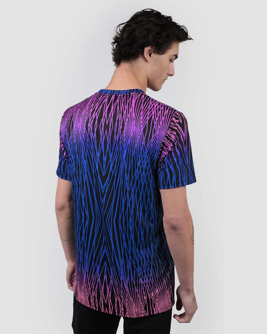 INTO THE AM Kaleidoscopic Ripples Tee Men 5 INTO THE AM Kaleidoscopic Ripples Tee Men