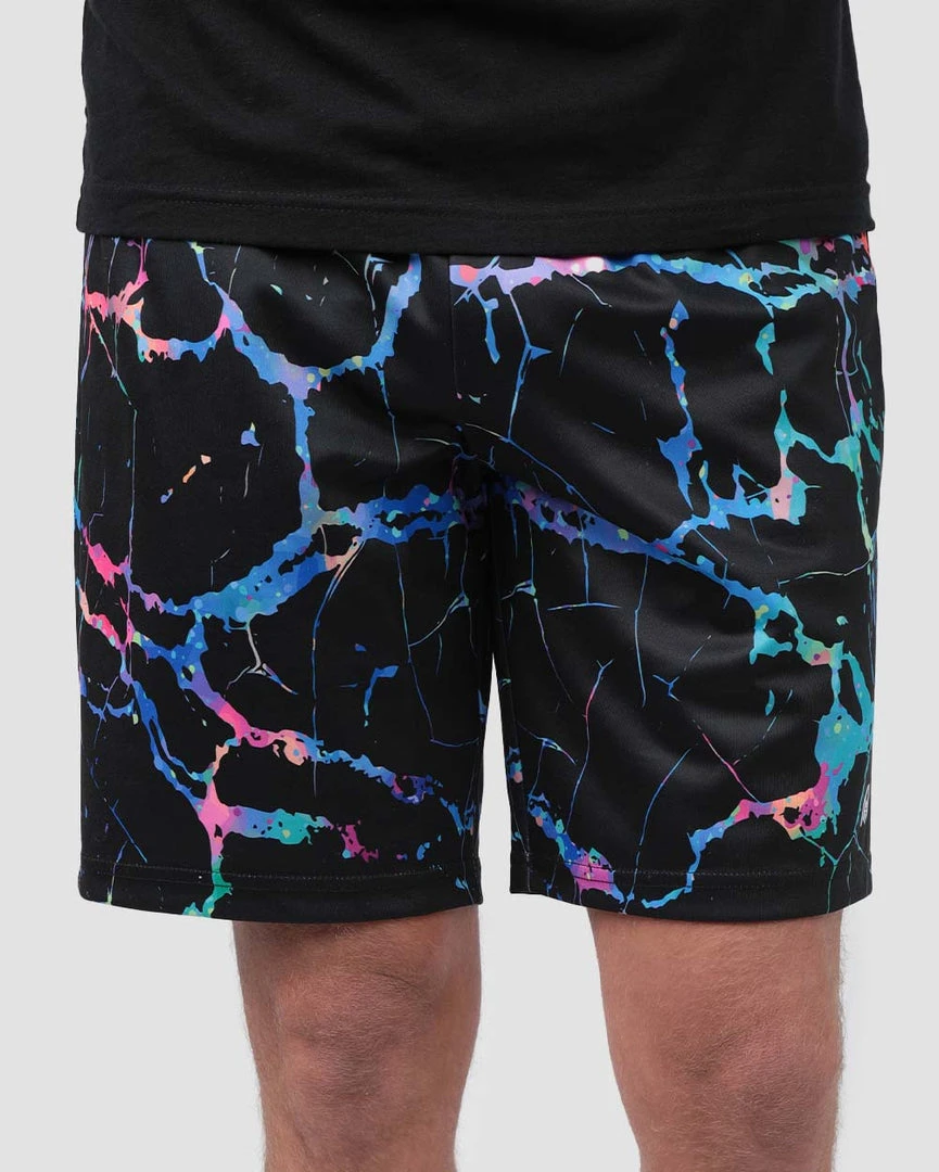 INTO THE AM Men Electric Rainbow Shorts 3 INTO THE AM Men Electric Rainbow Shorts