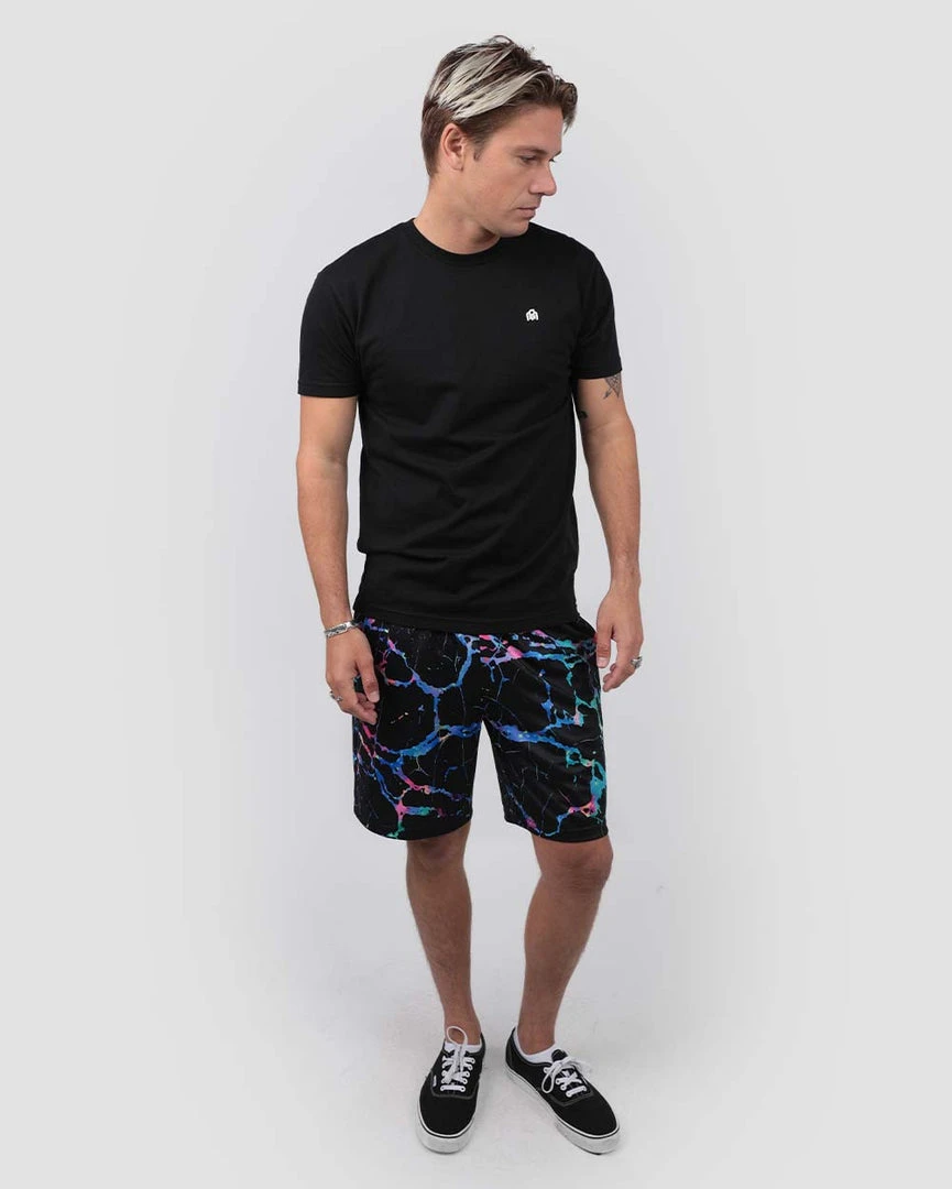 INTO THE AM Men Electric Rainbow Shorts 4 INTO THE AM Men Electric Rainbow Shorts