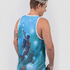 INTO THE AM Men Astro Jellies Tank 11 INTO THE AM Men Astro Jellies Tank