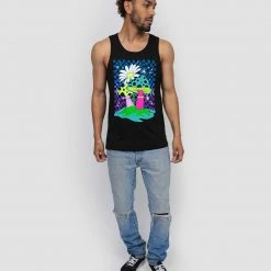 INTO THE AM Men Daisy Spores Tank