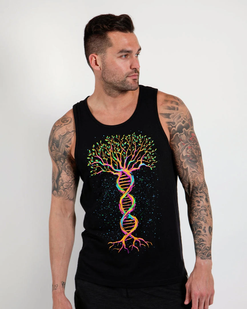 INTO THE AM Tree Of Life Tank Men 2 INTO THE AM Tree Of Life Tank Men