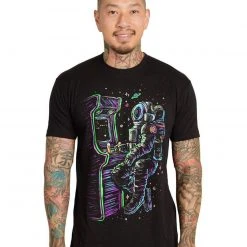 INTO THE AM Astro Arcade Glow-in-the-Dark Tee 10 INTO THE AM Astro Arcade Glow-in-the-Dark Tee