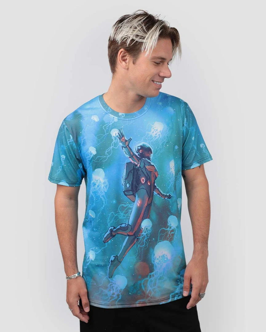INTO THE AM Astro Jellies Tee Men 3 INTO THE AM Astro Jellies Tee Men