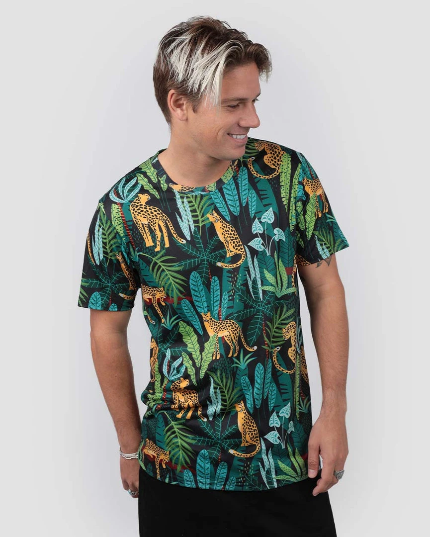 INTO THE AM Jungle Cats Tee Men 3 INTO THE AM Jungle Cats Tee Men