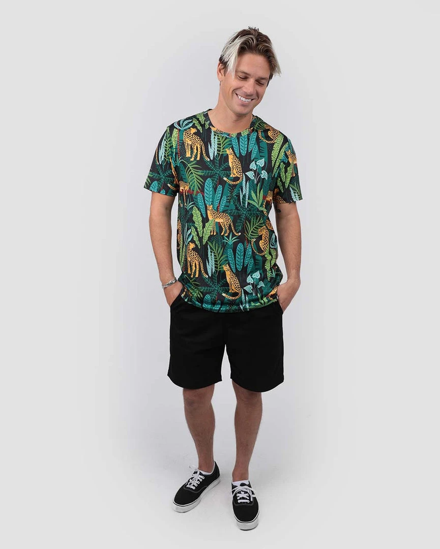 INTO THE AM Jungle Cats Tee Men 4 INTO THE AM Jungle Cats Tee Men