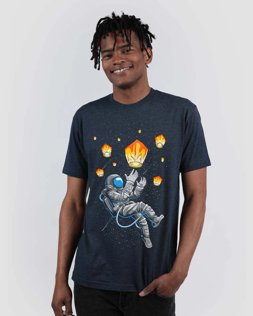 INTO THE AM Sky Lanterns Tee Tops & Outerwear 2 INTO THE AM Sky Lanterns Tee Tops & Outerwear