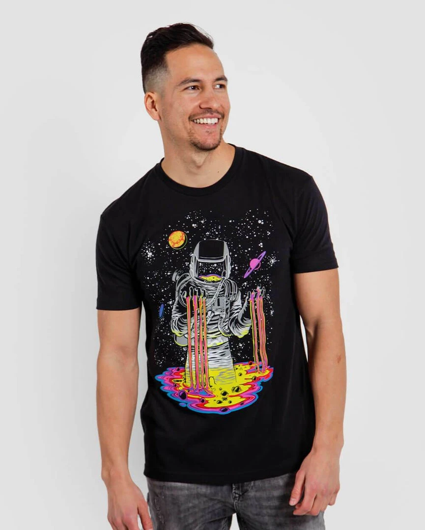 INTO THE AM Space Drip Tee 2 INTO THE AM Space Drip Tee