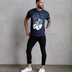 INTO THE AM Star Fire Tee Men