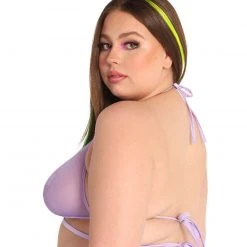 Body Language Mesh Underboob Ring Top Clothing