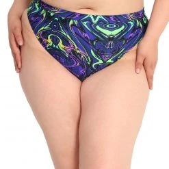 Dippin Daisies Midnight Lava High-Cut Bottoms Clothing 14 Dippin Daisies Midnight Lava High-Cut Bottoms Clothing