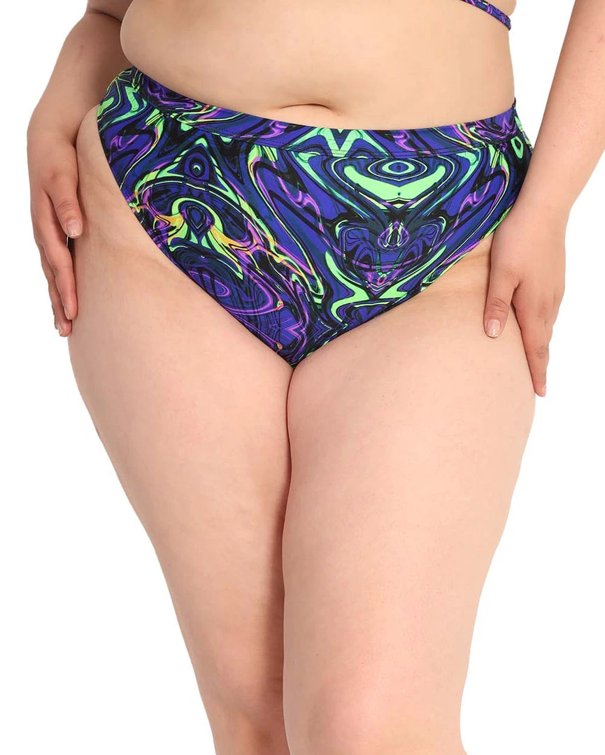 Dippin Daisies Midnight Lava High-Cut Bottoms Clothing 6 Dippin Daisies Midnight Lava High-Cut Bottoms Clothing