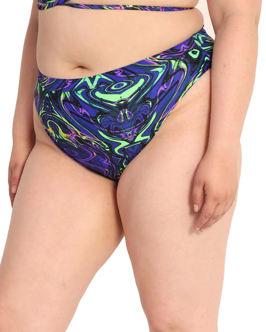 Dippin Daisies Midnight Lava High-Cut Bottoms Clothing 9 Dippin Daisies Midnight Lava High-Cut Bottoms Clothing