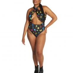 Cherry Mellow, Inc. Mush Love Halter Bodysuit 16 Cherry Mellow, Inc. Mush Love Halter Bodysuit