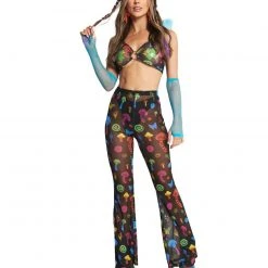 Cherry Mellow, Inc. Mush Love Mesh Bell Bottoms