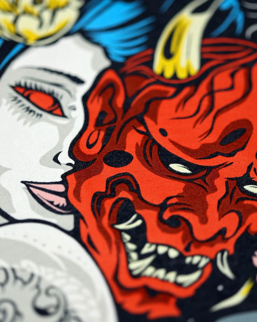 INTO THE AM Mystic Geisha Tee Men 4 INTO THE AM Mystic Geisha Tee Men