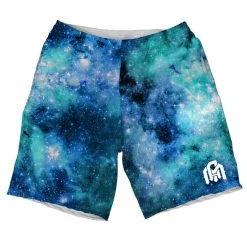 INTO THE AM Nebula Skies Shorts Bottoms
