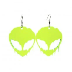 Accessories One Stop Rave Alien Melt Earrings