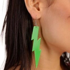 Ana Accessories Neon Boom Bolt Earrings
